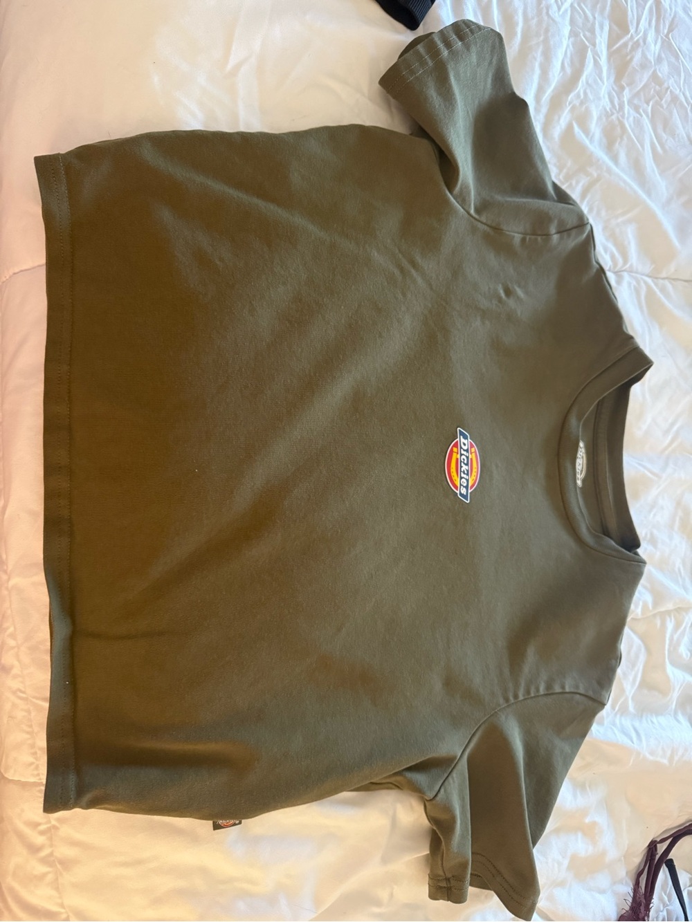 Dickies Olive Green Logo T-Shirt